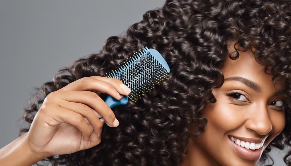 effective detangling for thick coiled hair